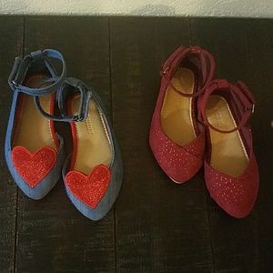 Toddler girls ballet flats size 5